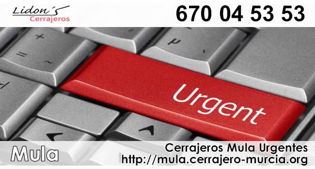 cerrajeros mula urgentes