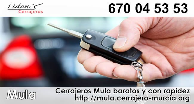 copias de llaves de coche mula